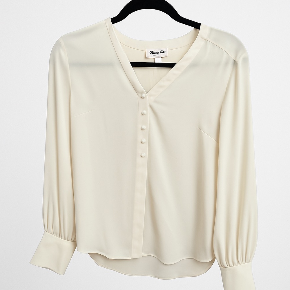 Elegant Cream Blouse